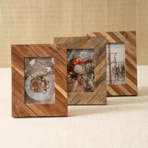 Wood Photo Frame 4X6" Ast.3