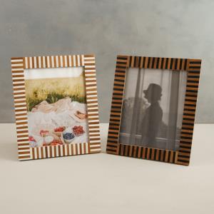 Black & White Striped Frames