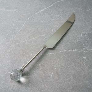 Glass Beads & Steel Cake Knife