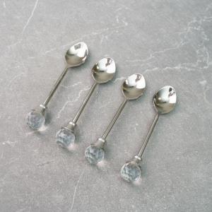 Glass Beads & Steel Spoon