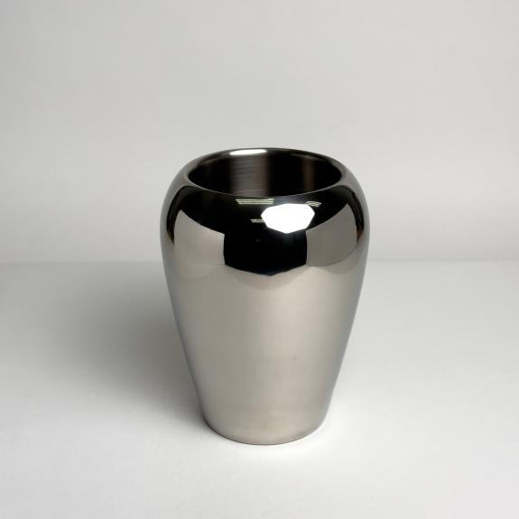 Polished Aluminum Bottle Holder