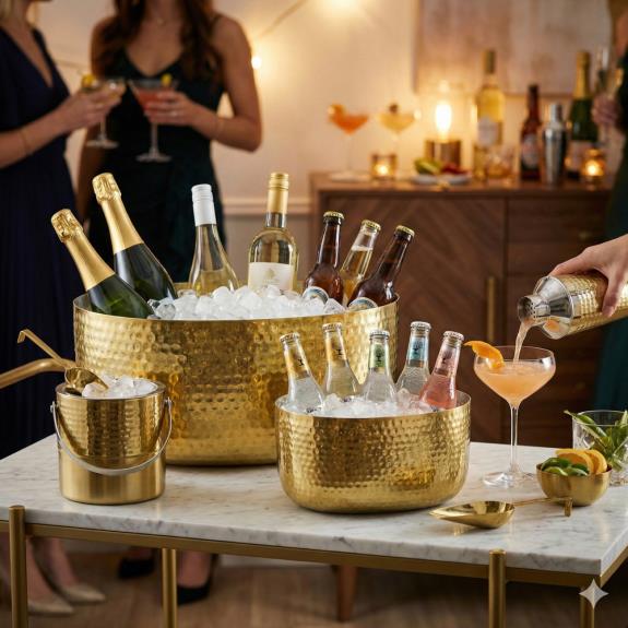 Gold Barware Set, Set of 6 - 71546