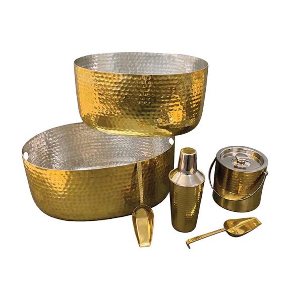 Gold Barware Set, Set of 6 - 71546