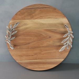 Olive Wood Round Serving Board
